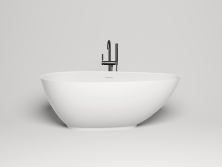 Ванна из искусственного камня Salini PAOLA 101512SM 172х82 отдельностоящая асимметричная